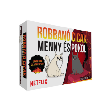 Robbanó cicák – Menny és pokol! Kártyajáték