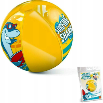 Mondo Toys, Cápás, felfújható strandlabda, 50 cm