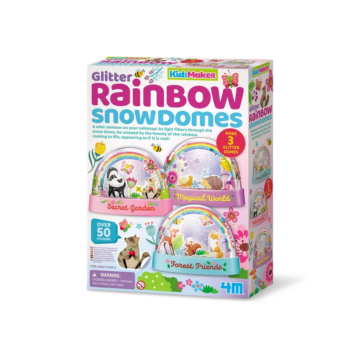 Csillogós hógömb készítő