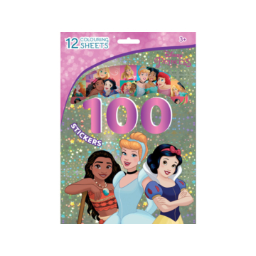 Disney Hercegnők Matricák - 100 db