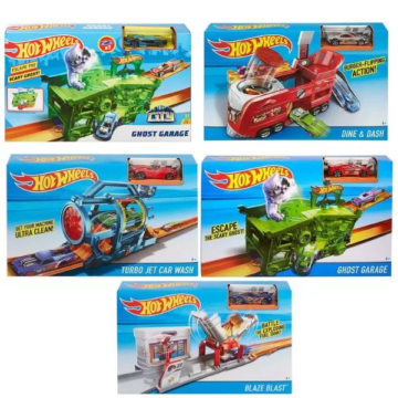 Hot Wheels: Szétnyitható pályaszett - többféle