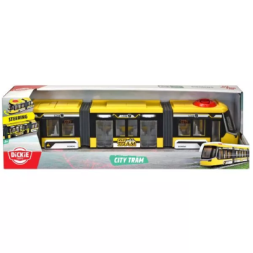 Dickie: Siemens Combino városi villamos - sárga, 41,5 cm