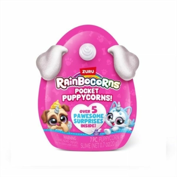 Zuru: Rainbocorns Pocket Puppycorn Meglepetés figura, 1. széria - 15 cm