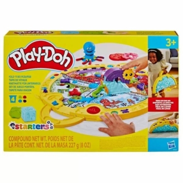 Play-Doh: Fold N Go hordozható játszószőnyeg és gyurmakészlet