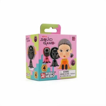 Squid Game: Bobble Hero meglepetés figura dobozban