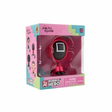 Sqiud Game: Bobble Hero ablakos dobozban - Őr figura, 7 cm