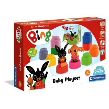 Clementoni Bing nyuszi - Puha Clemmy építőkocka szett