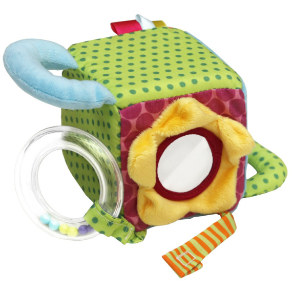 Baby Bruin Plüss 3D kocka Virág 