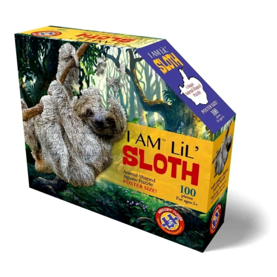WOW Junior, 100 darabos Lajhár puzzle csomag