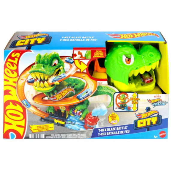 Hot Wheels, T-Rex támadás pályaszett