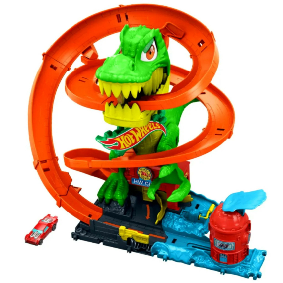 Hot Wheels, T-Rex támadás pályaszett
