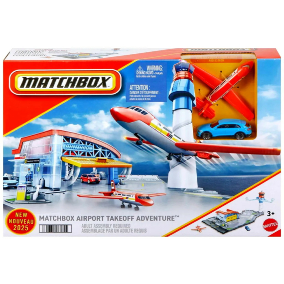 Matchbox Repülőtér és Légi Irányítóközpont játékszett