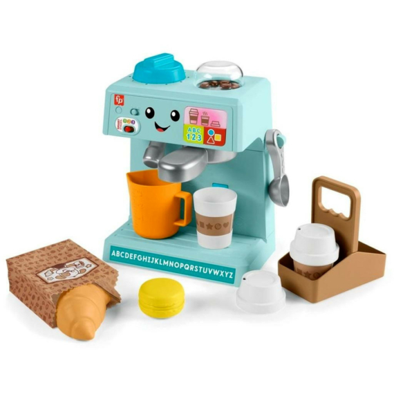 Fisher Price Kacagj és Fejlődj, Barista Kávéfőző játékszett