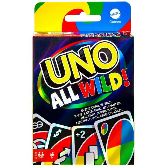 Uno - All Wild! kártyajáték