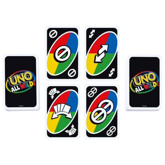 Uno - All Wild! kártyajáték