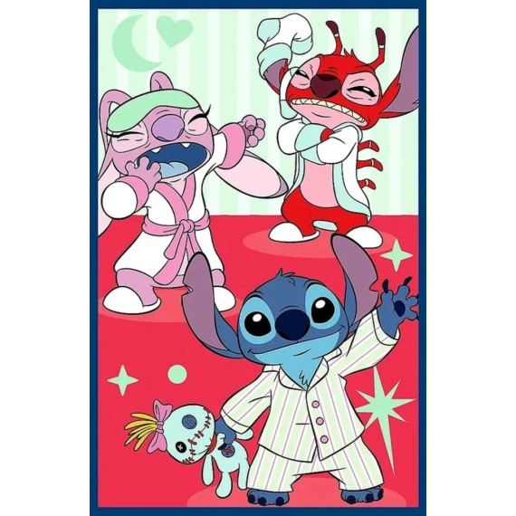 Trefl, 3 x 80 darabos puzzle, Disney, Stitch világa,