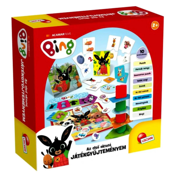Clementoni Bing nyuszi - Puha Clemmy építőkocka szett