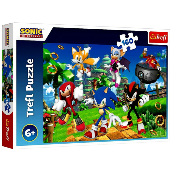 Trefl Sonic, 160 darabos puzzle csomag