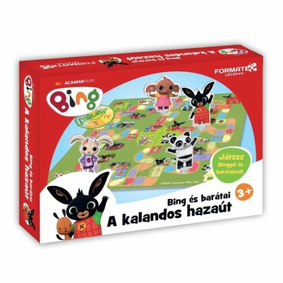 Bing nyuszi és barátai - A kalandos hazaút társasjáték 