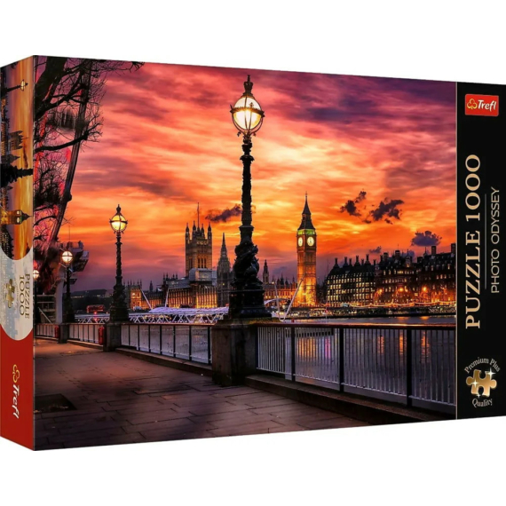 Trefl, 1000 darabos premium puzzle, Big Ben, London