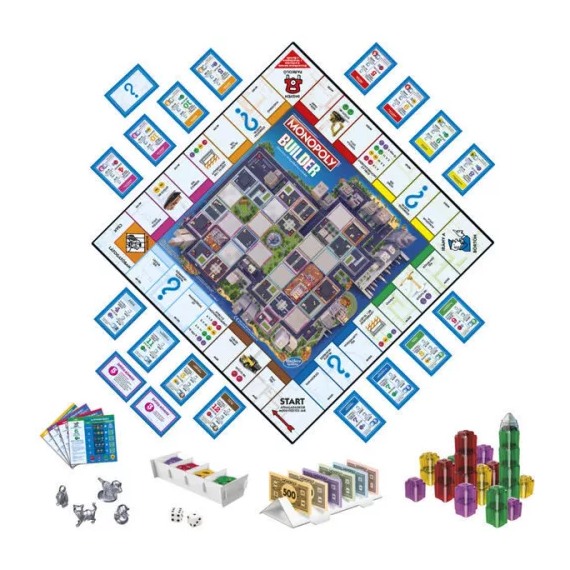 Monopoly Builder társasjáték