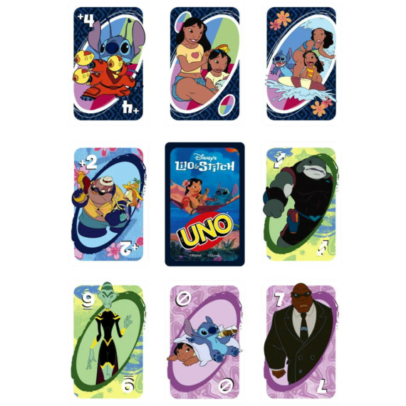 UNO kártyajáték - Lilo&Stich kártyajáték