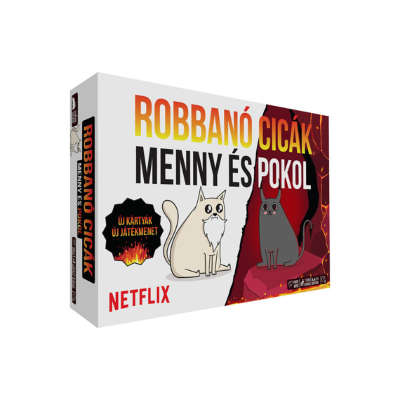 Robbanó cicák – Menny és pokol! Kártyajáték