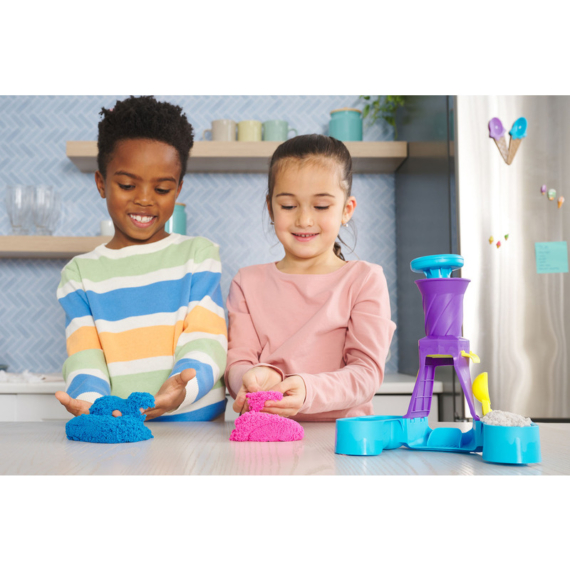 Kinetic Sand - Selymes fagylalt tálaló