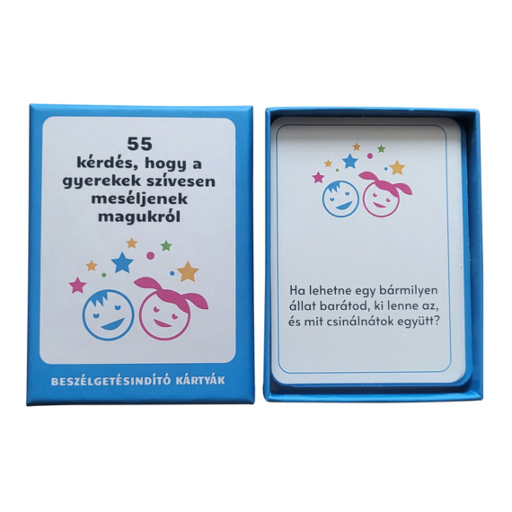 55 kérdés, hogy a gyerekek szívesen beszéljenek magukról