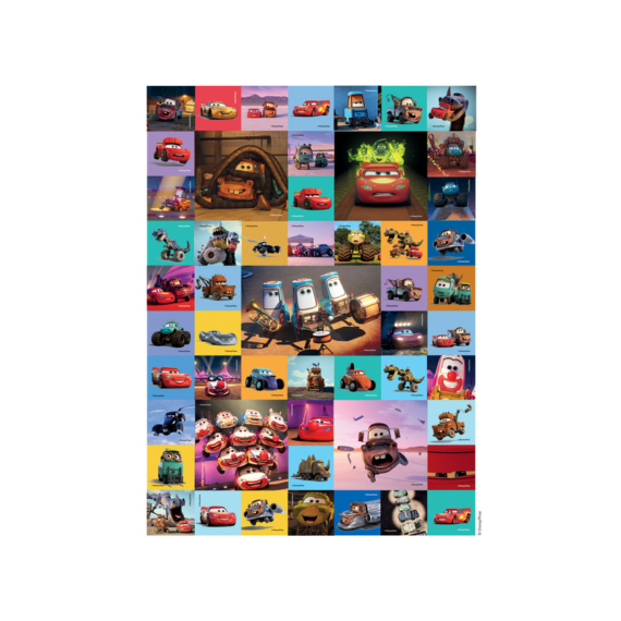 Disney Pixar Verdák Matricák - 100 db