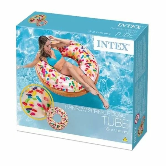 Intex: Szórócukros fánk úszógumi - 99 cm