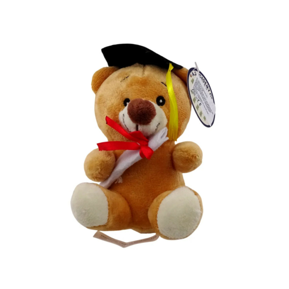 Ballagós plüss maci, 12 cm