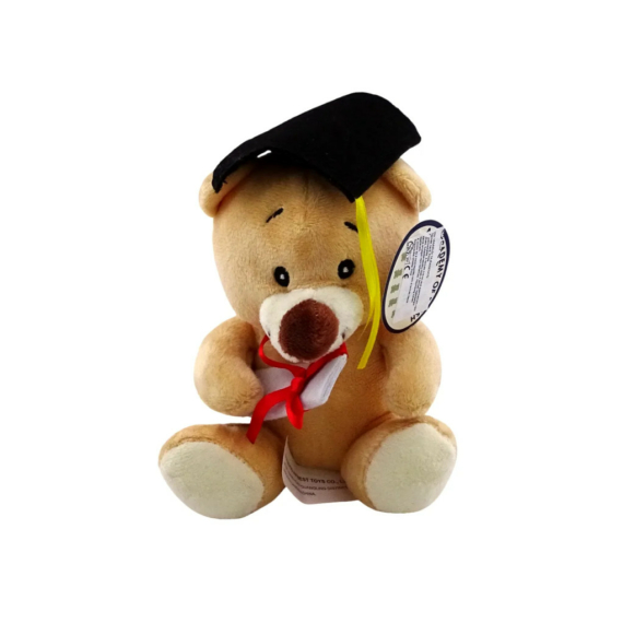 Ballagós plüss maci, 12 cm