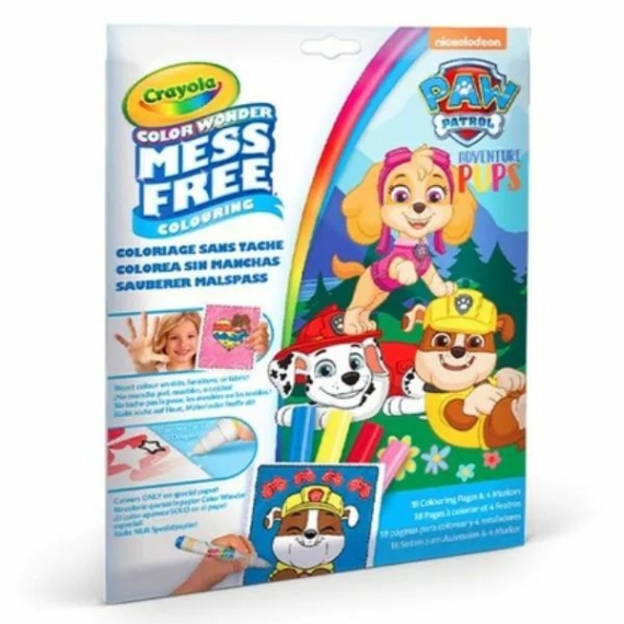 Crayola: Color Wonder Mancs őrjárat maszatmentes kifestő