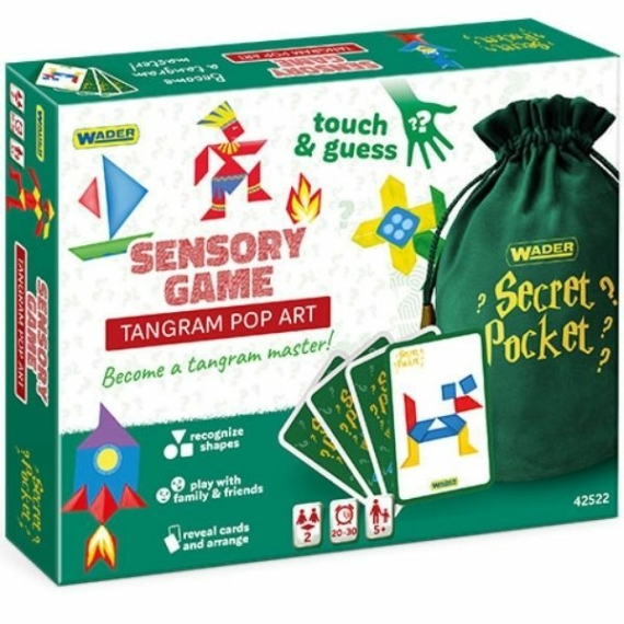 Play and Fun: Titkos zseb tangram társasjáték