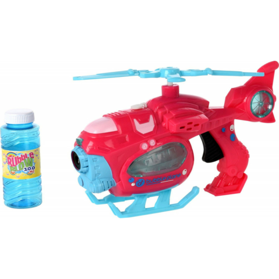 Buborékfújó gép - elemes - helikopter 