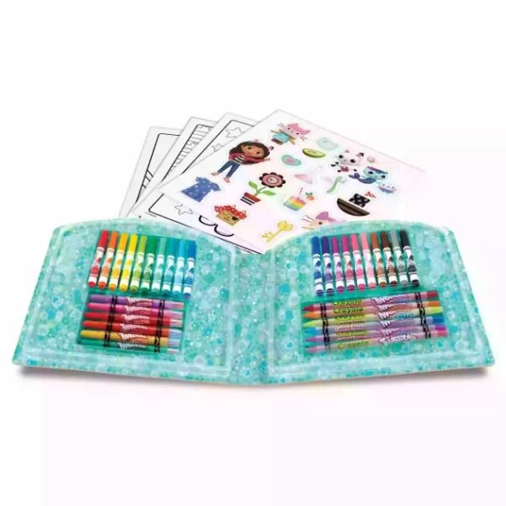 Crayola: Színező készlet matricákkal - Gabi babaháza