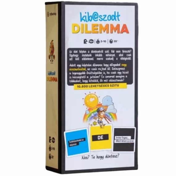 Kib@szodt dilemma társasjáték