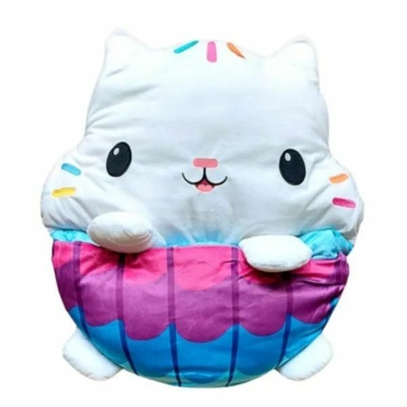 Gabi babaháza: 2 az 1-ben Süti cica hálózsák és párna – 50 x 130 cm