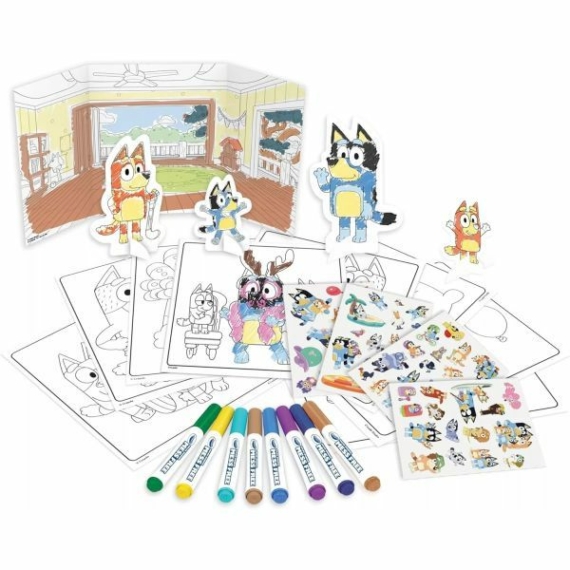 Crayola Color Wonder: Bluey maszatmentes foglalkoztató készlet