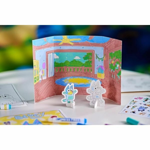 Crayola Color Wonder: Bluey maszatmentes foglalkoztató készlet