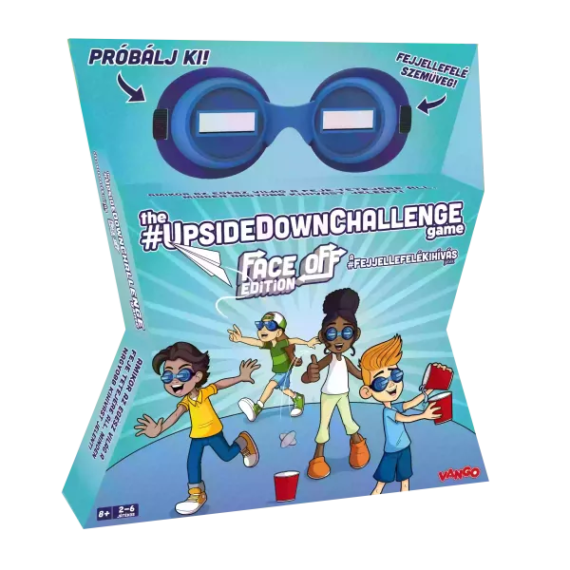 Fejjel lefelé kihívás társasjáték - Face Off kiadás