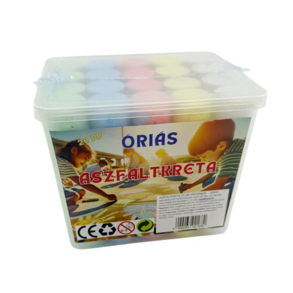 Aszfaltkréta 20 db vödörben 