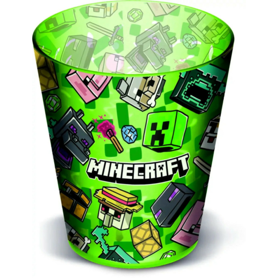 Minecraft, műanyag pohár, 285 ml