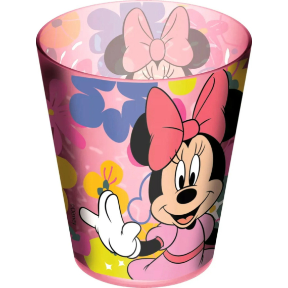 Minnie egér, műanyag pohár, 285 ml
