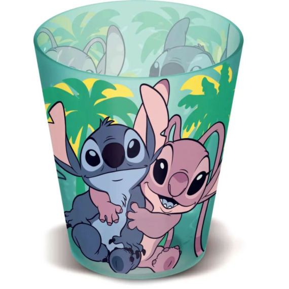 Stitch, műanyag pohár, 285 ml