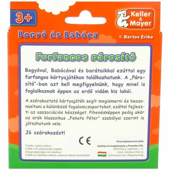 Bogyó és Babóca: Furfangos párosító kártyajáték