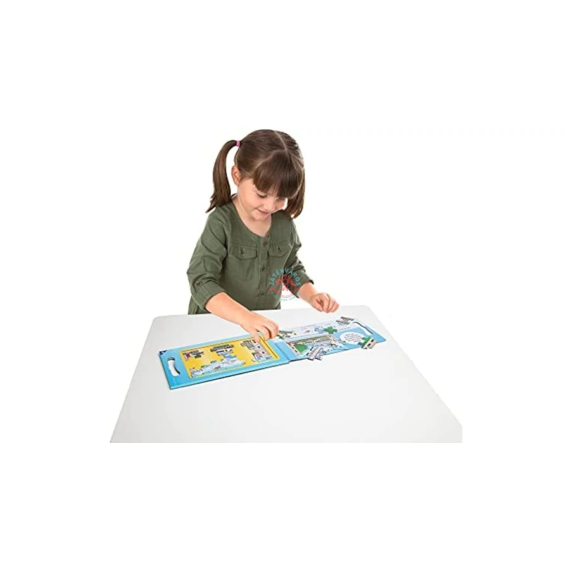 Melissa & Doug, mágneses puzzle, járművek