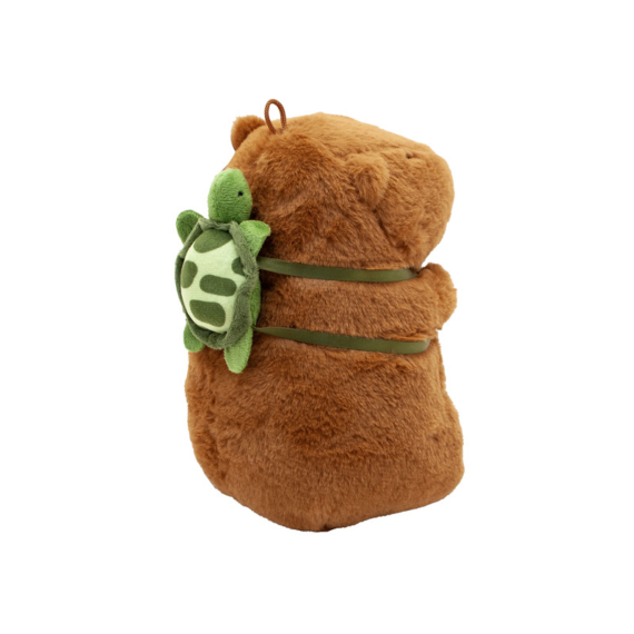 Kapibara plüss hátizsákkal 23 cm többféle