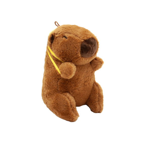 Kapibara plüss hátizsákkal 23 cm többféle